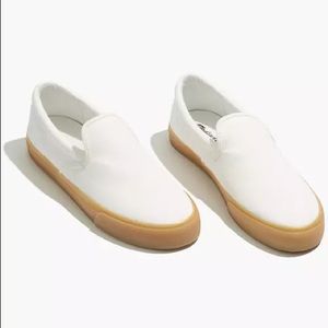 Madewell Slip-On Sneakers in Recycled Canvas